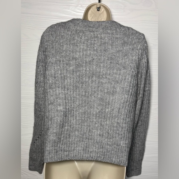 Gap Women’s Gray Cozy Fall Sweater Wool Alpaca  Blend Size Small - Picture 3 of 7
